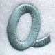 Flair Script Lower Case Letter o (3 Inch)