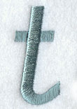 Flair Script Lower Case Letter t (3 Inch)