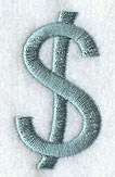 Flair Script Dollar Sign (3 Inch)