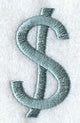Flair Script Dollar Sign (3 Inch)