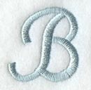 Flair Script Letter B (3 Inch)