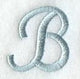 Flair Script Letter B (3 Inch)