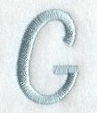 Flair Script Letter G (3 Inch)