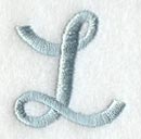 Flair Script Letter L (3 Inch)