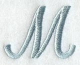 Flair Script Letter M (3 Inch)