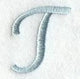 Flair Script Letter T (3 Inch)