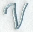 Flair Script Letter V (3 Inch)