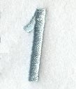 Flair Script Number 1 (3 Inch)
