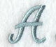 Flair Script Letter A (3 Inch)