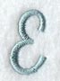Flair Script Letter E (3 Inch)