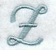 Flair Script Letter Z (3 Inch)