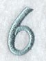 Flair Script Number 6 (3 Inch)
