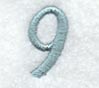 Flair Script Number 9 (3 Inch)