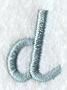 Flair Script Lower Case Letter d (3 Inch)