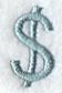 Flair Script Dollar Sign (3 Inch)