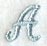 Flair Script Letter A (3 Inch)