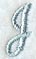 Flair Script Letter J (3 Inch)