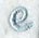 Flair Script Lower Case Letter e (3 Inch)