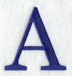 Schoolbook Letter A (3 Inch)