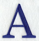 Schoolbook Letter A (3 Inch)