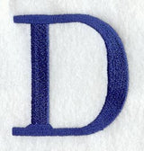 Schoolbook Letter D (3 Inch)