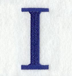 Schoolbook Letter I (3 Inch)