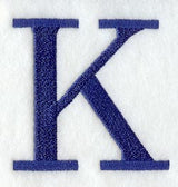 Schoolbook Letter K (3 Inch)