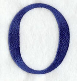 Schoolbook Letter O (3 Inch)