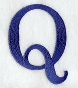 Schoolbook Letter Q (3 Inch)