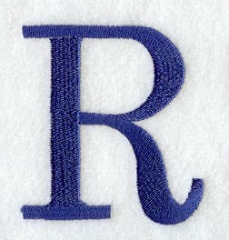 Schoolbook Letter R (3 Inch) – Embroidery Library