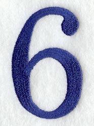 Schoolbook Number 6 (3 Inch)