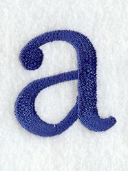 Schoolbook Lower Case Letter a (3 Inch)
