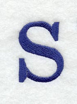 Schoolbook Lower Case Letter s (3 Inch)