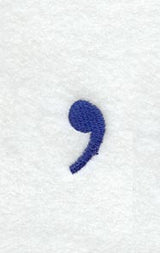 Schoolbook Comma (3 Inch)