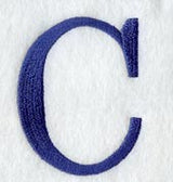 Schoolbook Letter C (3 Inch)