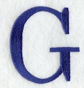 Schoolbook Letter G (3 Inch)