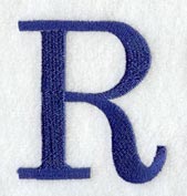 Schoolbook Letter R (3 Inch)