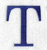 Schoolbook Letter T (3 Inch)