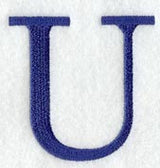 Schoolbook Letter U (3 Inch)