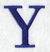 Schoolbook Letter Y (3 Inch)