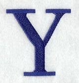 Schoolbook Letter Y (3 Inch)