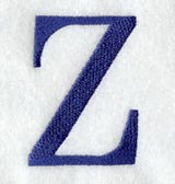 Schoolbook Letter Z (3 Inch)