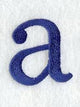 Schoolbook Lower Case Letter a (3 Inch)