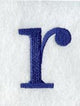 Schoolbook Lower Case Letter r (3 Inch)