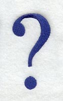 Schoolbook Question Mark (3 Inch)
