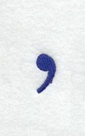 Schoolbook Comma (3 Inch)