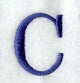 Schoolbook Letter C (3 Inch)