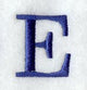 Schoolbook Letter E (3 Inch)