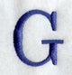 Schoolbook Letter G (3 Inch)