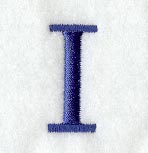 Schoolbook Letter I (3 Inch)
